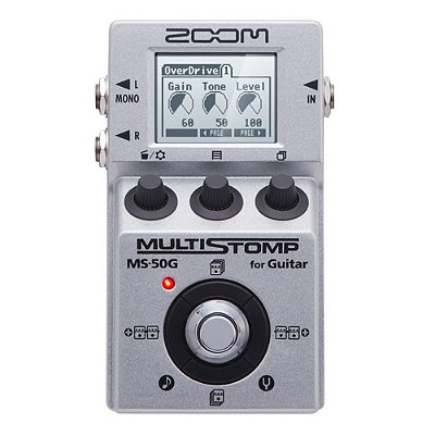 Pedaleira Zoom MultiStomp MS 50G para Guitarra