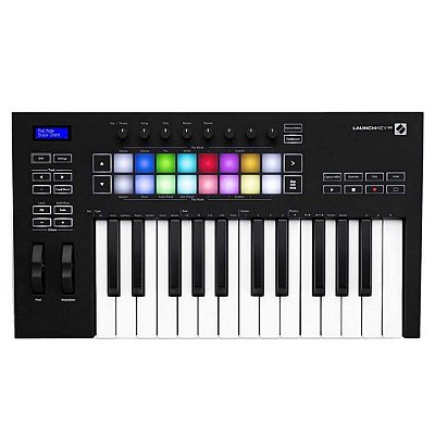 Teclado Controlador Novation Launchkey 25 MK3 USB 25 Teclas