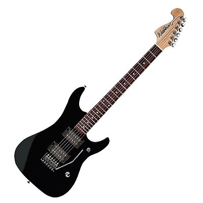 Pack guitarra WASHBURN N1B PAK N1 preta 220V