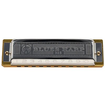 Gaita Diatônica Hohner Blues Harp 532/20 MS C (Dó)