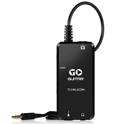 Interface de áudio Tc-Helicon Go Guitar USB