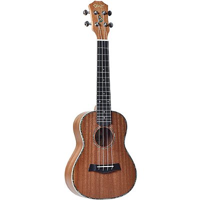 Ukulele Acústico Seizi Maui Plus Concert Sapele com Bag