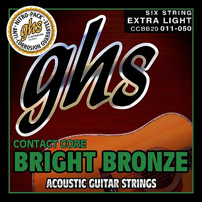 CCBB10 - ENC VIOLAO ACO CONTACT CORE BRIGHT BRONZE 010/046 - GHS