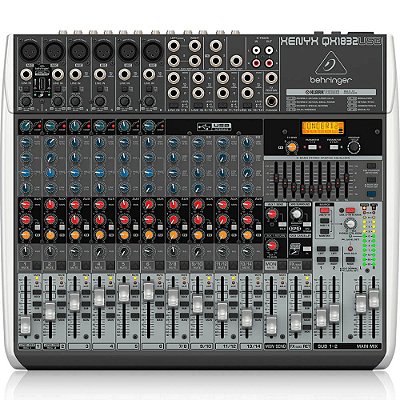 Mesa De Som Behringer Qx1832usb 18 Canais Usb Bivolt