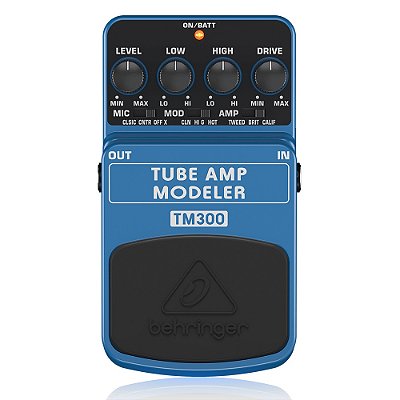 Pedal de Efeitos Behringer TM300 Tube Amp Modeler