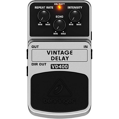 Pedal De Efeito Behringer VD400 Vintage Delay