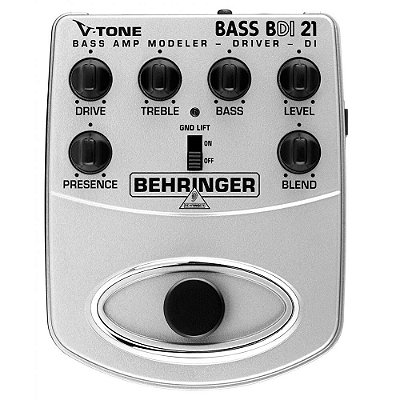 Pedal De Efeito Behringer Bdi21 V-tone Bass