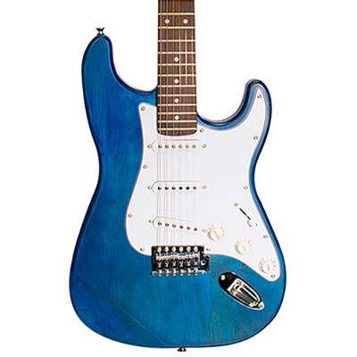 Guitarra Stratocaster Newen St Wood Blue