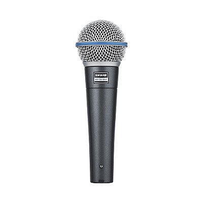 Microfone de Mão Dinâmico Shure Beta 58A Supercardioide