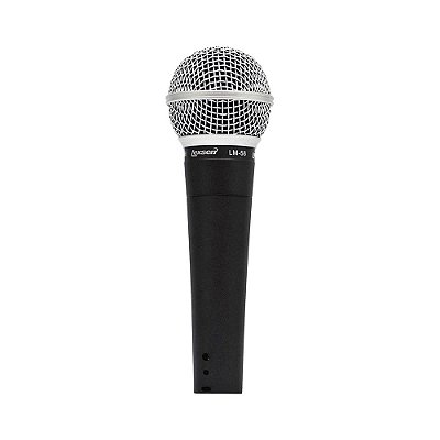Microfone Dinâmico Lexsen LM-58 Cardioide com Cabo 3m