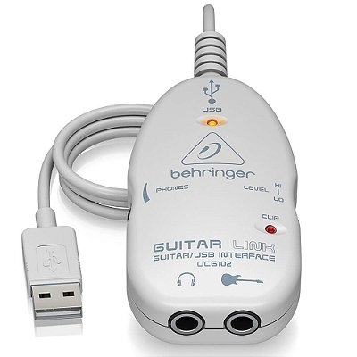 Interface De Áudio Behringer Ucg102 Usb