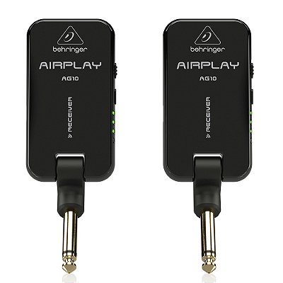 Sistema Sem Fio Behringer Air Play AG10 Digital P/ Guitarra
