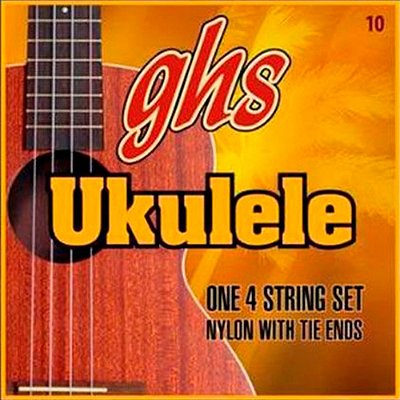 Encordoamento GHS Nylon 10 para Ukulele