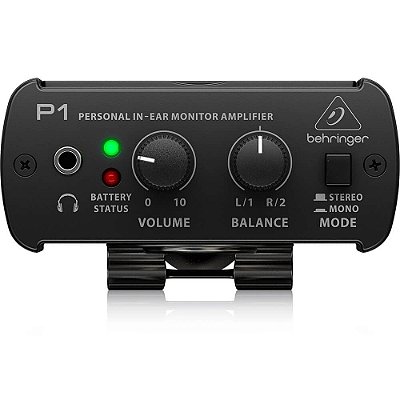 Monitor Pessoal Behringer P1 Powerplay Para Fones De Ouvido