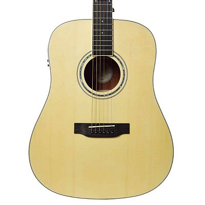 Violão Eletro-acústico Seizi Tokyo Folk Natural Satin