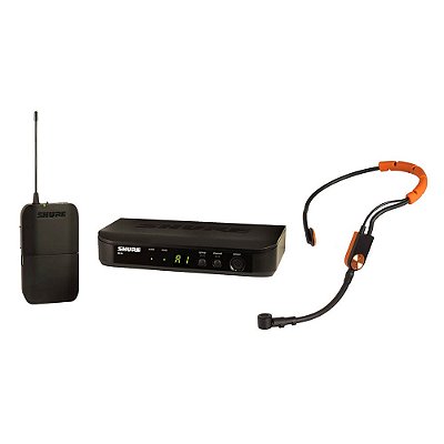 Microfone Headset Shure BLX14BRSM31-M15 Bodypack Sem Fio