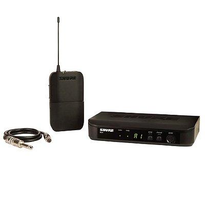 Microfone Bodypack Shure BLX14BR-M15 para Sistema Sem Fio