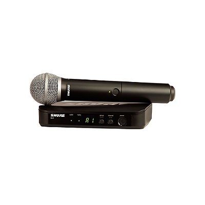 Sistema de Microfone Sem Fio para Vocais - BLX24BR/PG58-J10 - Shure