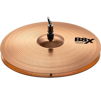 Prato Chimbal Sabian B8X 41403X 14" Rock Hi-Hats