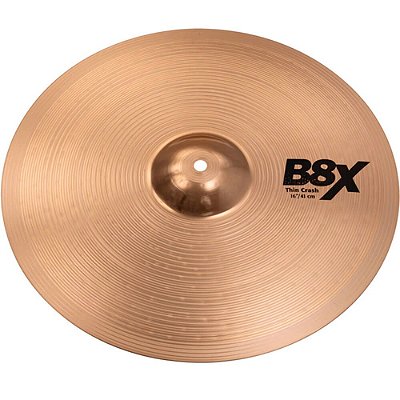 Prato de Ataque Sabian B8X 41606X 16" Thin Crash