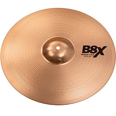 Prato de Ataque Sabian B8X 41608X 16" Medium Crash