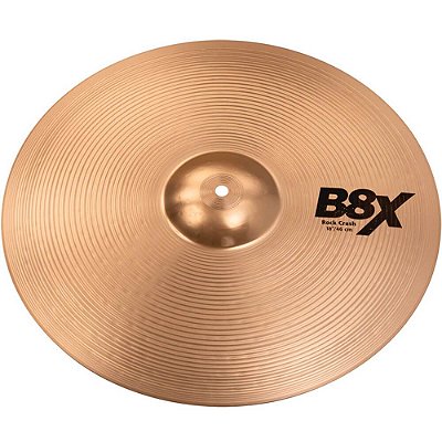 Prato de Ataque Sabian B8X 41809X 18" Rock Crash