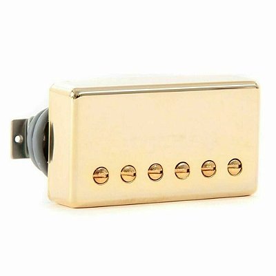 Captador Gibson 498T Ponte IM98TGH Dourado para Guitarra