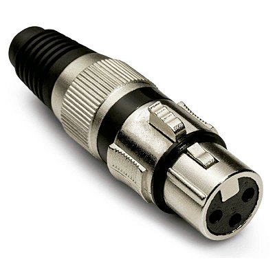 Conector KSR Pro XLR Femea