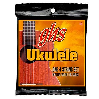 Encordoamento GHS With Tie Ends Nylon para Ukulele Concert