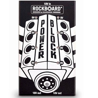 Fonte para Pedal Rockboard Power Block 10 Saídas