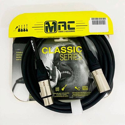 Cabo Mac MC03XB Classic Séries XLR 0,91M