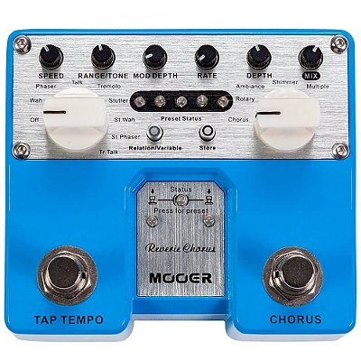 Pedal Mooer TCH1 Twin Reverie Chorus, Rotary, Shimmer