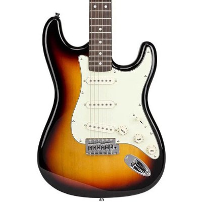 Guitarra Stratocaster SX SST62 Vintage Plus 3 Tone Sunburst