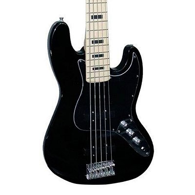 Contrabaixo 5 Cordas Waldman GJJ-205X BBK Jazz Bass