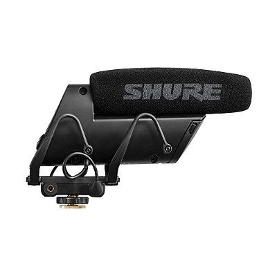 Microfone Condensador Shure VP83-F Shotgun para Câmera
