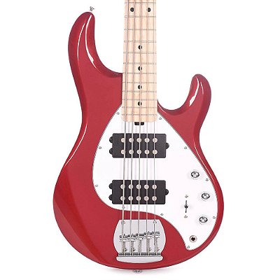 Contrabaixo 5C Music Man Sterling Ray 5 HH Candy Apple Red