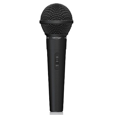 Microfone Dinâmico Behringer BC110 Vocal Cardioide