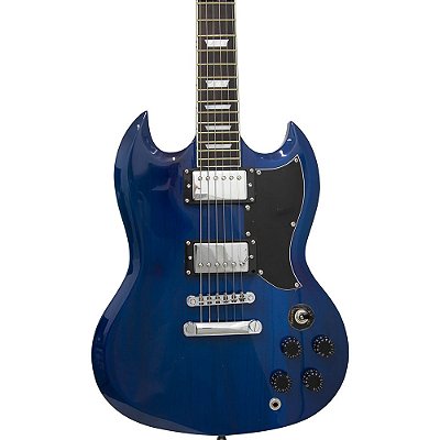 Guitarra Elétrica Thomaz Teg340 SG Azul