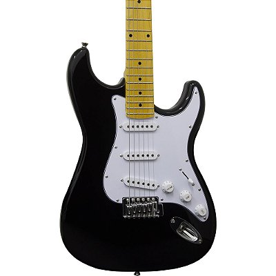 Guitarra Elétrica Thomaz TEG-400V Black Stratocaster