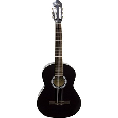 Violão Acústico Thomaz TCG-390 Preto Clássico Aço