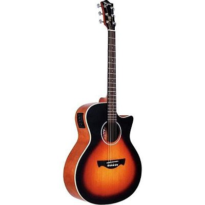 Violão Elétrico Tagima Woodstock TW29 Aço Sunburst Satin