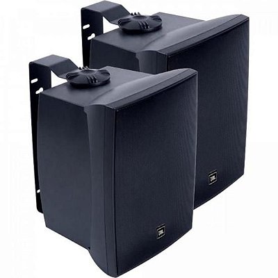 Par De Caixa Acústica JBL C621P Som Ambiente Preto 50W - PAR / 2