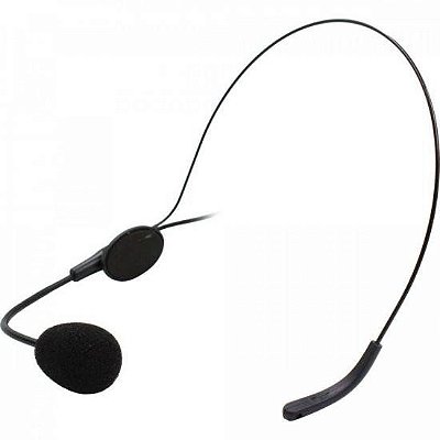 Microfone Headset com Fio Leson HD 750R Preto