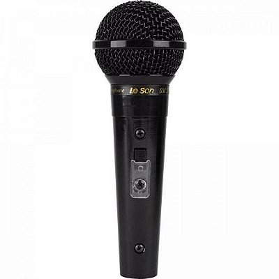 Microfone Leson SM-58 P4 Preto Brilhante