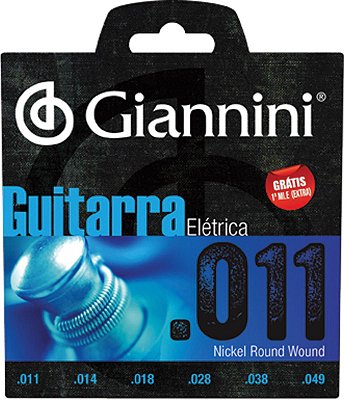 Encordoamento Para Guitarra 0.11 Geegst 11