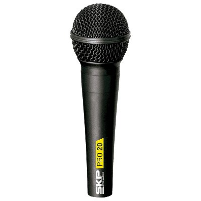 Microfone SKP Com Fio Profissional Acompanha O Cabo De 5 Metros Pro20