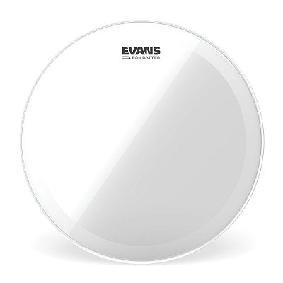 Pele Para Bumbo EQ4 Transparente 18'' Evans BD18GB4