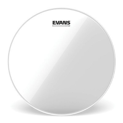 Pele para Caixa/Tom Genera G2 Transparente 08' Evans TT08G2