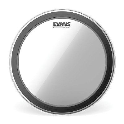 Pele Para Bumbo EMAD transparente 18'' Evans BD18EMAD