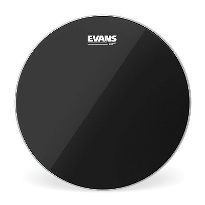 Pele de Resposta Evans TT10RBG 10" Resonant Black Para Tom